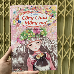 Tô màu công chúa Mộng mơ